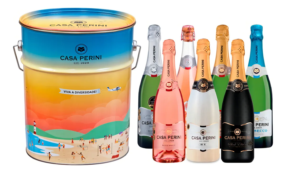 BALDE ESPUMANTE CASA PERINI DIVERSIDADE (7X750ml)